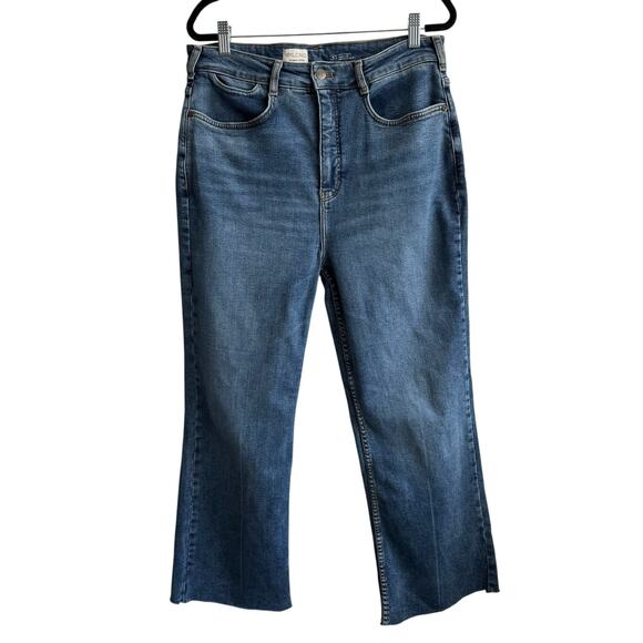 Anthropologie Pilcro Straight Jeans with Raw Hem Size 31 - Picture 5 of 11